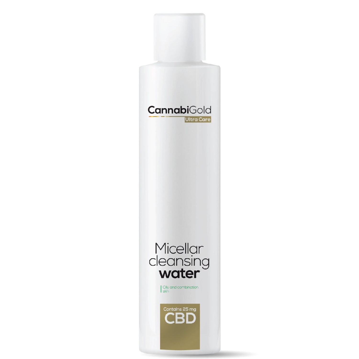 CannabiGold Płyn micelarny z CBD skóra tłusta i mieszana 200ml