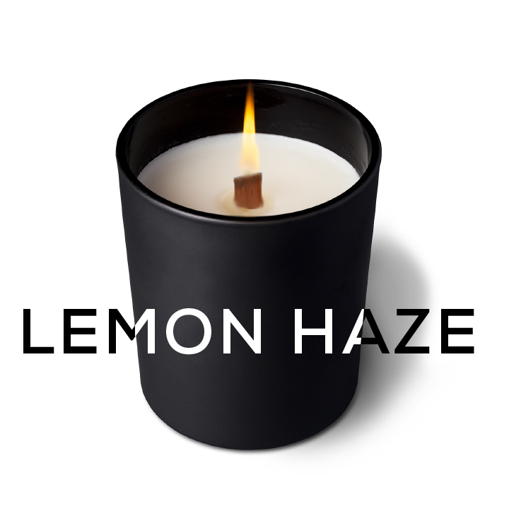 INNUBIO Świeca sojowa konopna z terpenami Lemon Haze 180ml